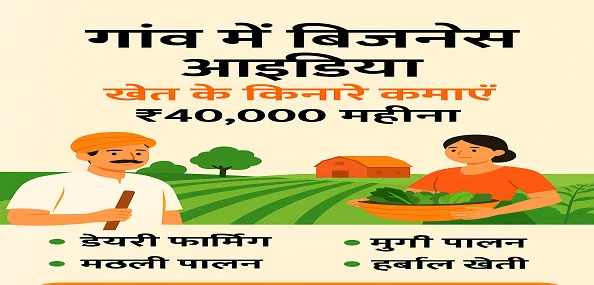 Gaon Mein Business Idea: खेत के किनारे से शुरू कर दो ये काम, हर महीने होगी 40 हजार की कमाई