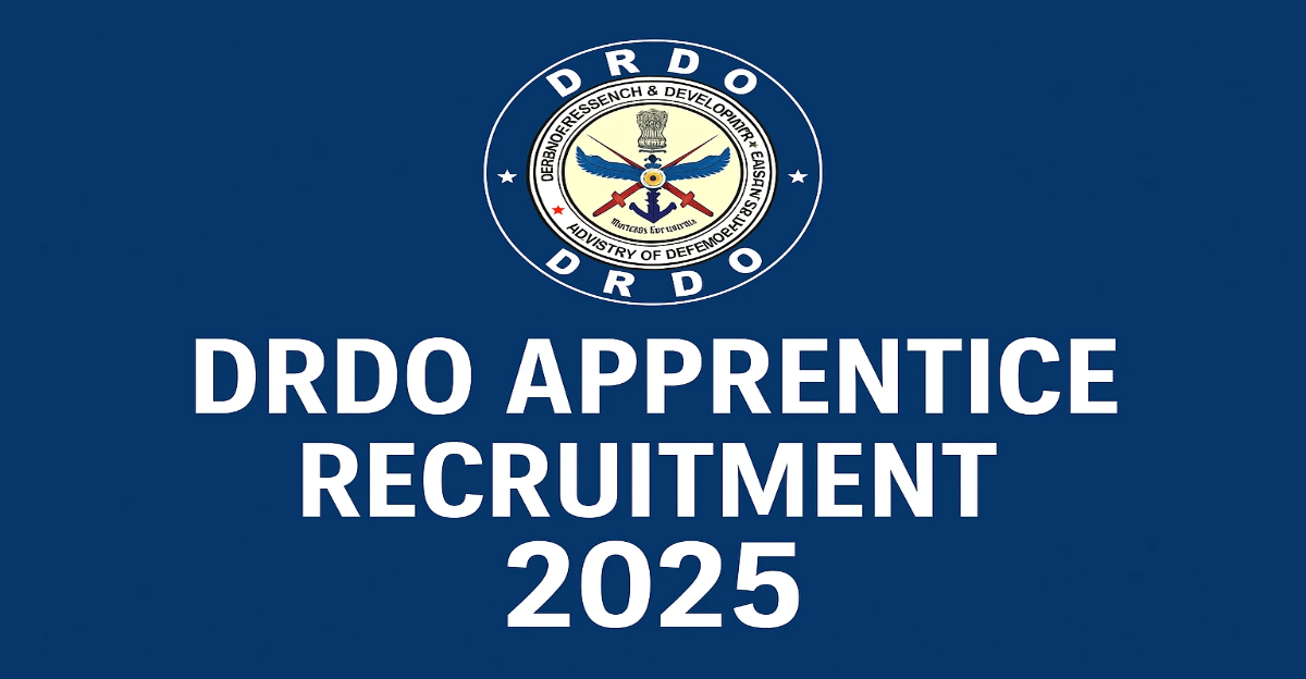 DRDO Apprentice Offline Form 2025 – Apply Offline 