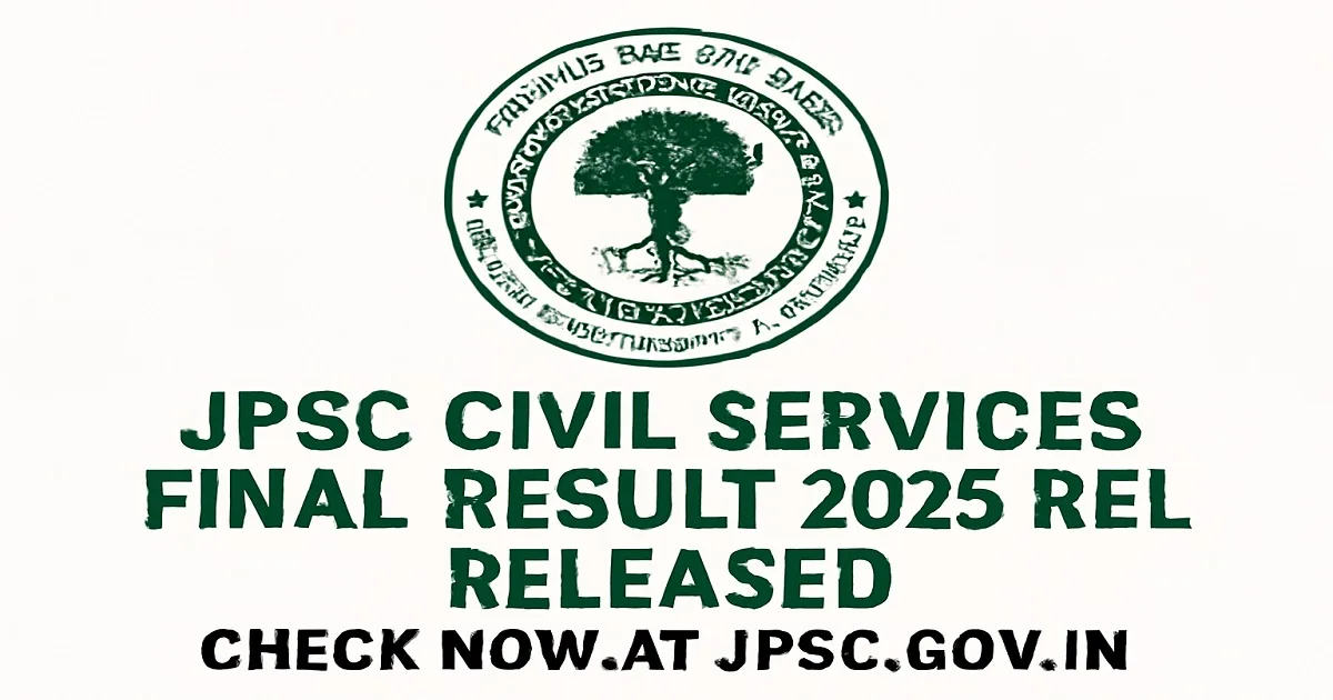 JPSC Civil Services Final Result 2025 Released with Official Logo