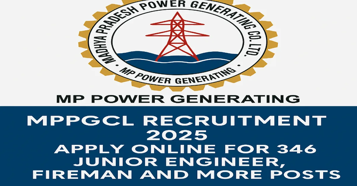 MPPGCL Recruitment 2025 Notification Banner with Logo and Vacancy Highlights
