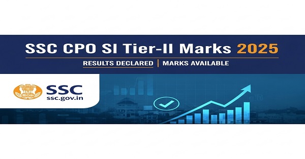 SSC CPO SI Marks 2025 Released – Check and Download at ssc.gov.in