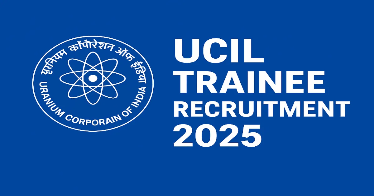 UCIL Trainee Recruitment 2025 Apply Online for 99 Vacancies