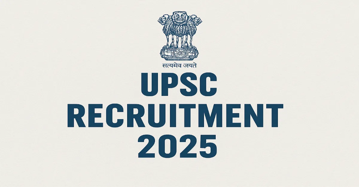 UPSC Bharti 2025 Apply Online for 84 Lecturer and Assistant Public Prosecutor Posts
