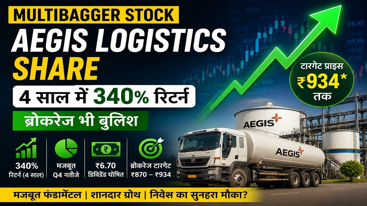 Aegis Logistics share delivers 340 percent return in 4 years, brokerage bullish with target price up to Rs 934