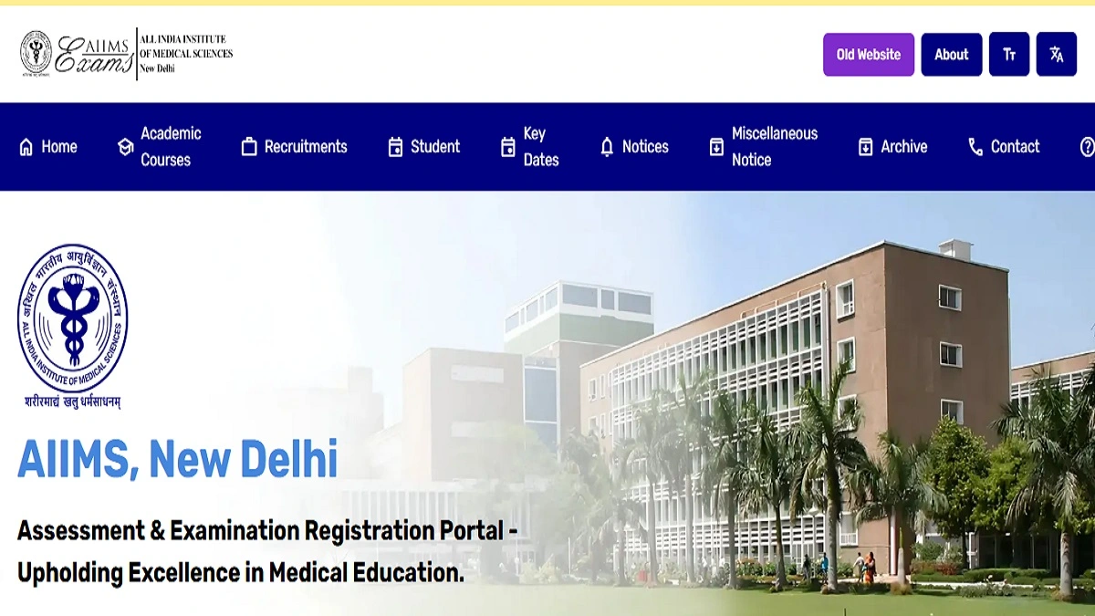 AIIMS NORCET 10th Nursing Officer Exam City Details 2026