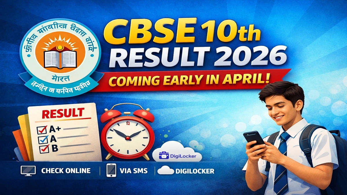 CBSE 10th Result 2026 Date expected in April check result online at cbse.gov.in