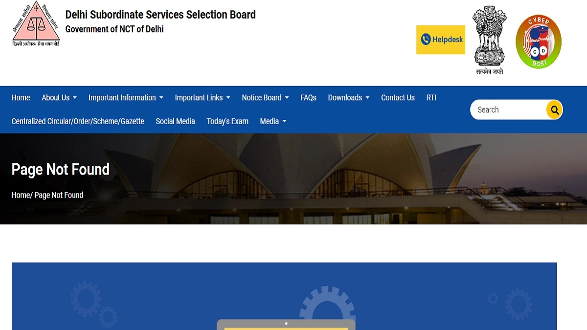 DSSSB Recruitment 2026 notification for AE, JE, ASO and Legal Assistant posts apply online