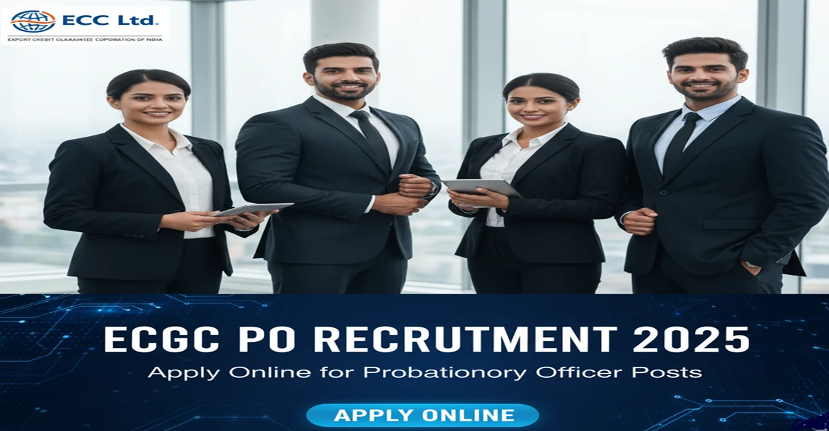 ECGC PO Recruitment 2025 – Apply Online for Probationary Officer Posts