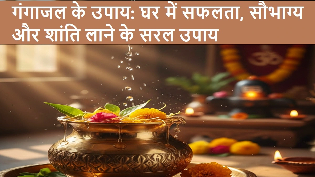 गंगाजल के उपाय | गंगाजल से सफलता और सौभाग्य में वृद्धि
