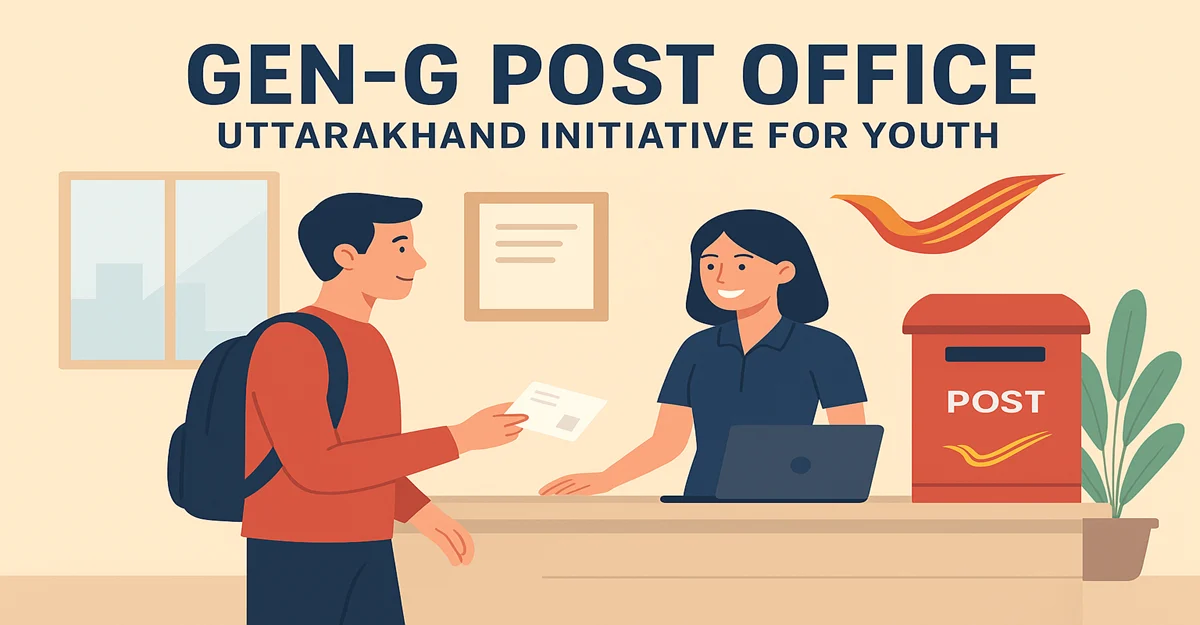 Gen-G Post Office: उत्तराखंड में युवाओं के लिए डाक विभाग की नई आधुनिक पहल