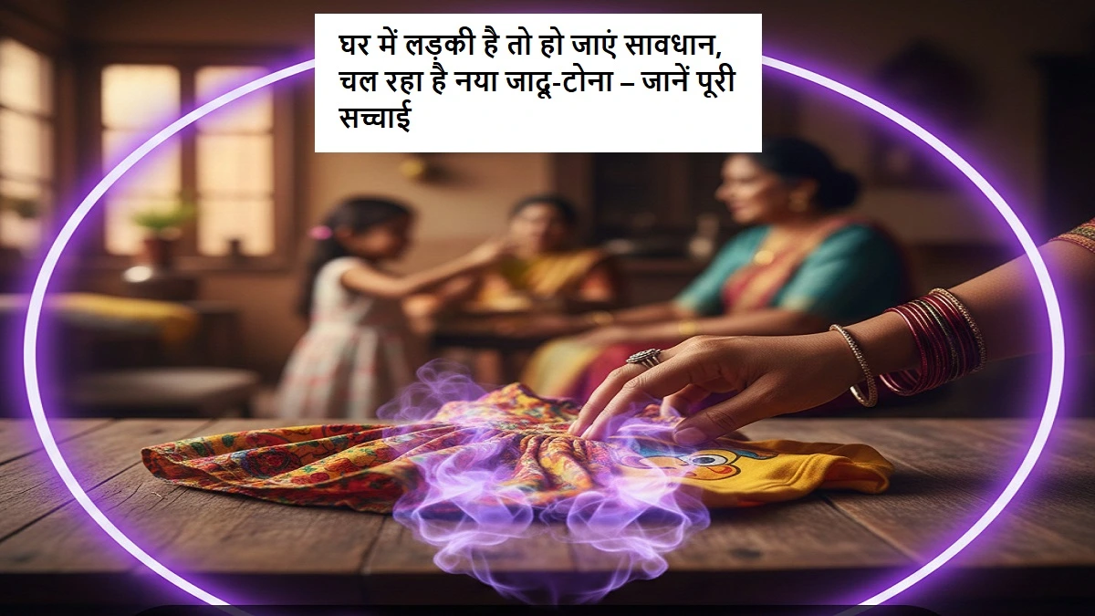 लड़की के कपड़े और तंत्र-मंत्र से जुड़ी मान्यता का सच