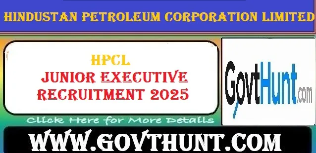 HPCL Junior Executive Recruitment 2025 – Apply Online for 103 Posts