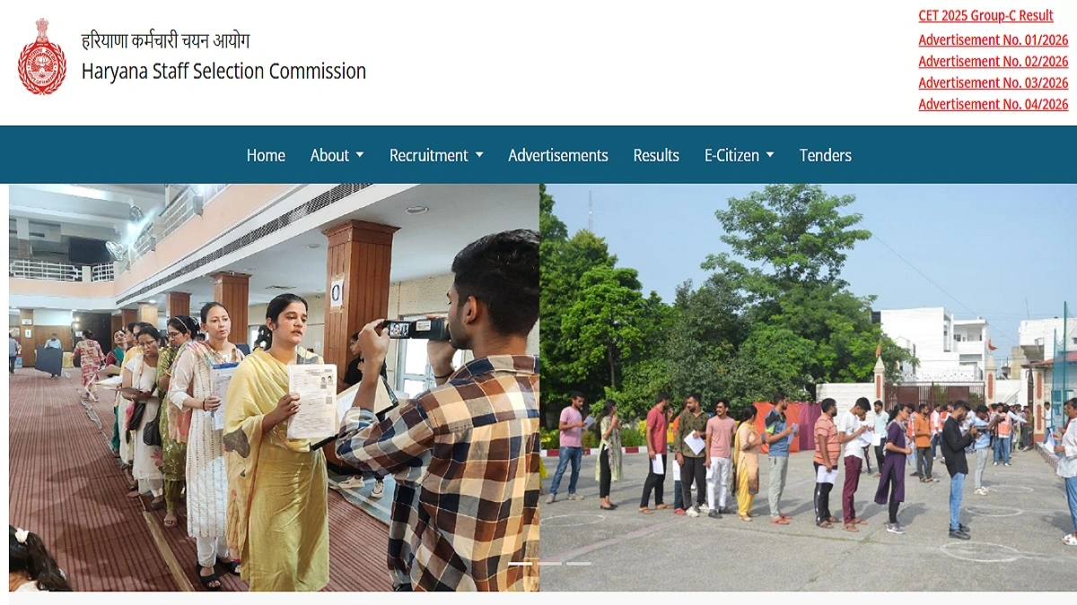 HSSC CET Group D Recruitment 2026 Apply Online Notification