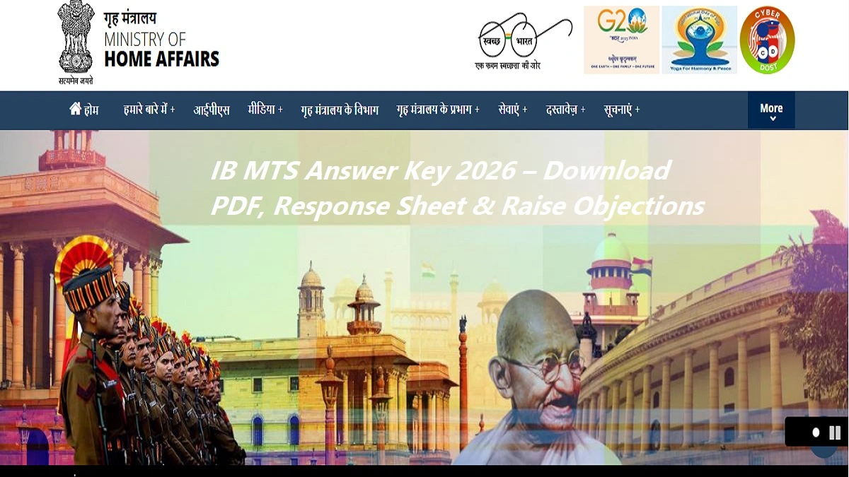 IB MTS Answer Key 2026 PDF Download – Check Response Sheet & Raise Objections