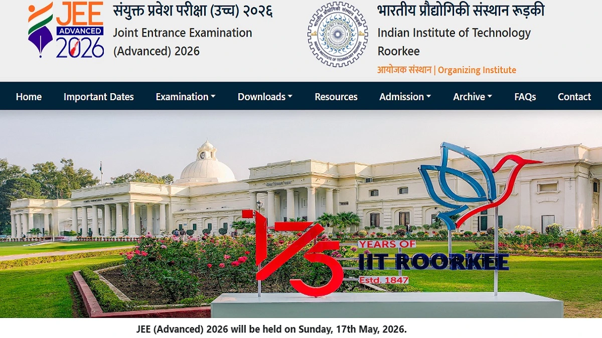 IIT JEE Advanced Admissions 2026 apply online form dates eligibility details