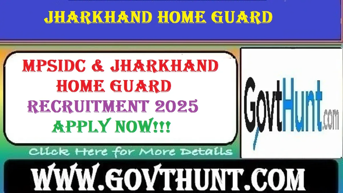 Jharkhand Home Guard Recruitment 2025