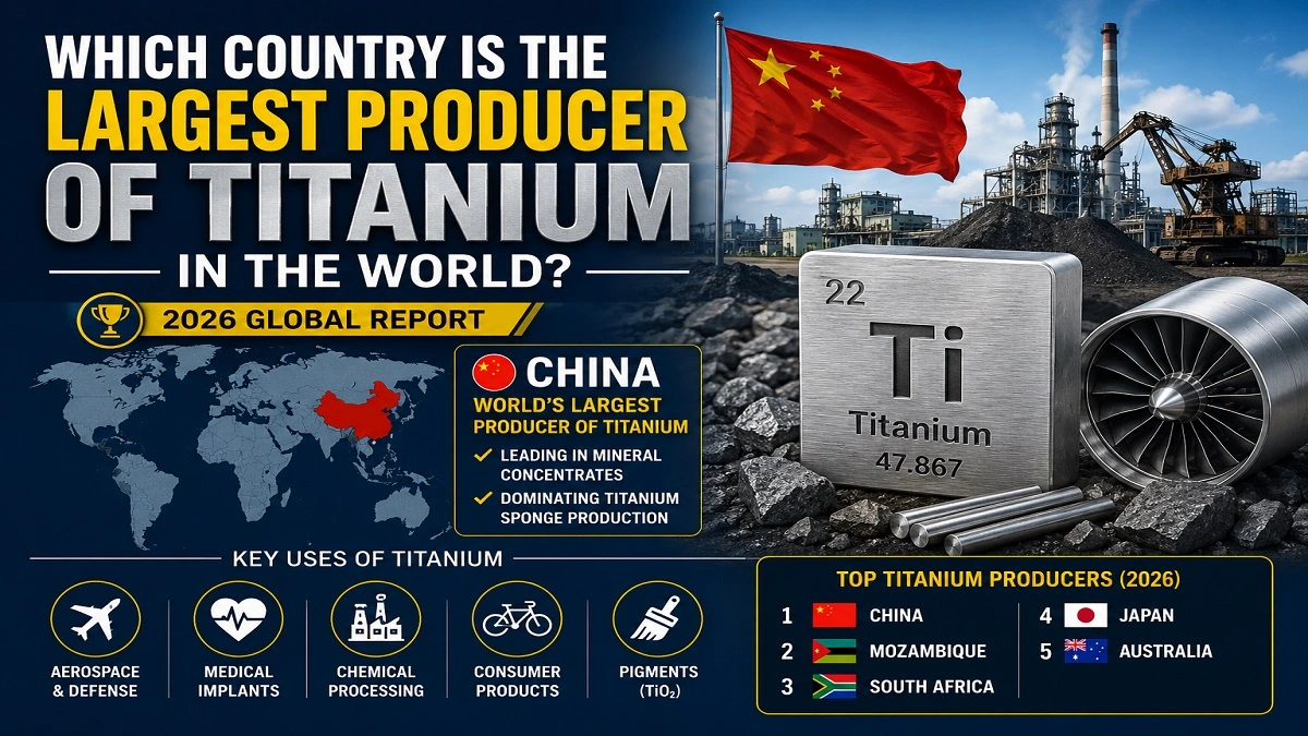 Largest Titanium Producing Country in the World 2026 China Titanium Production