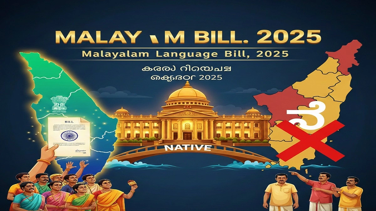 Kerala government passes Malayalam Language Bill 2025 making Malayalam the sole official language, education and administration impact