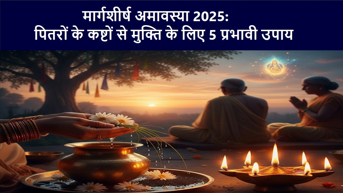 मार्गशीर्ष अमावस्या पर पितरों के कष्टों से मुक्ति के उपाय