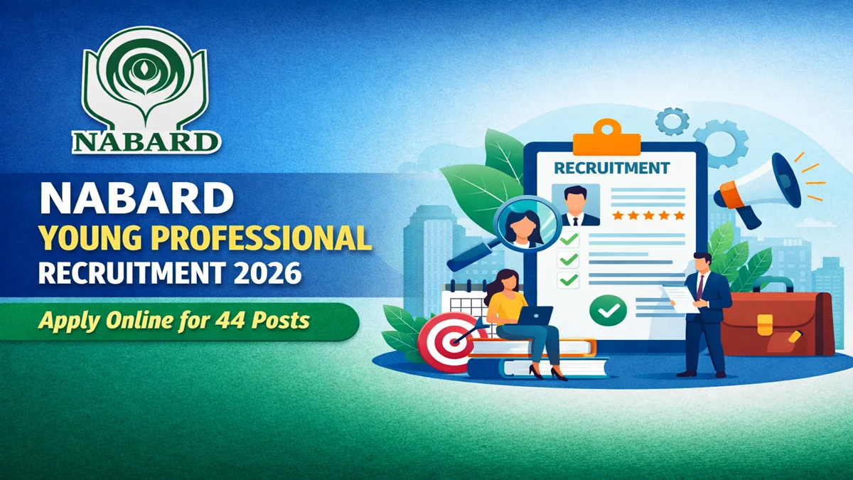 NABARD Young Professional Recruitment 2026 Notification Apply Online