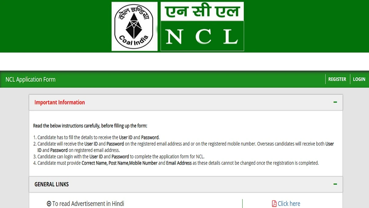 NCL Foreman Recruitment 2026 notification for 270 Assistant Foreman posts