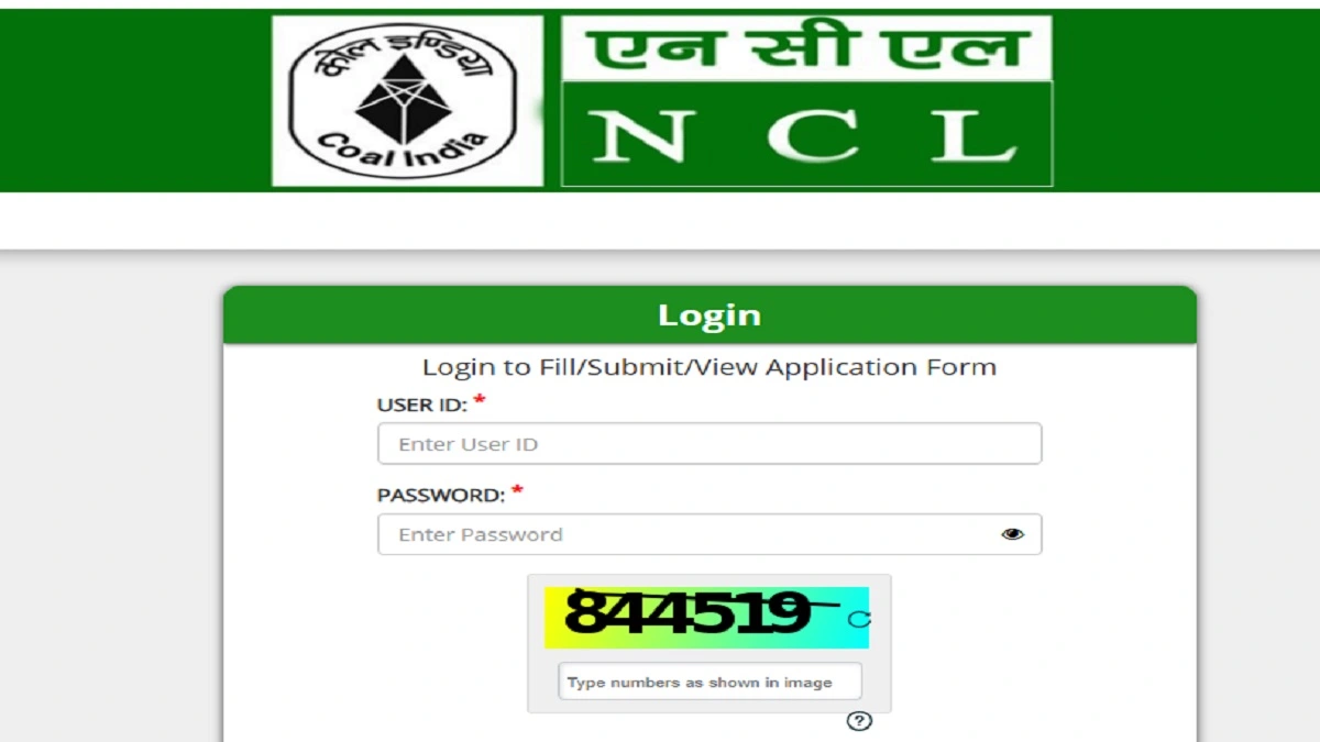 NCL Various Post Admit Card 2026 download page showing hall ticket release for CBT exam