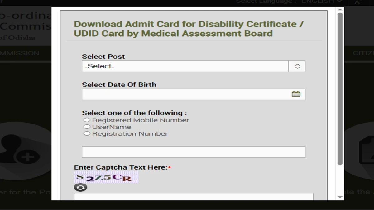 OSSSC RI ARI Mains Admit Card 2026 hall ticket download for 26 April exam