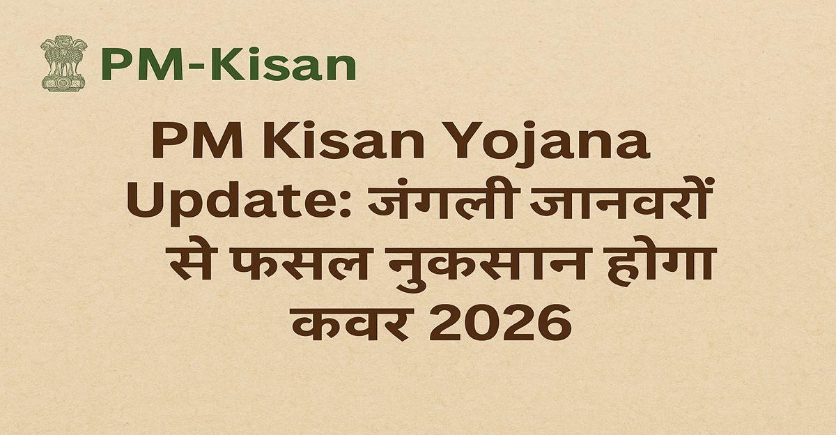 PM Kisan Yojana: 21वीं किस्त के बीच किसानों के लिए बड़ी खबर, जंगली जानवरों से हुए फसल नुकसान की होगी भरपाई; जानें कैसे मिलेगा फायदा