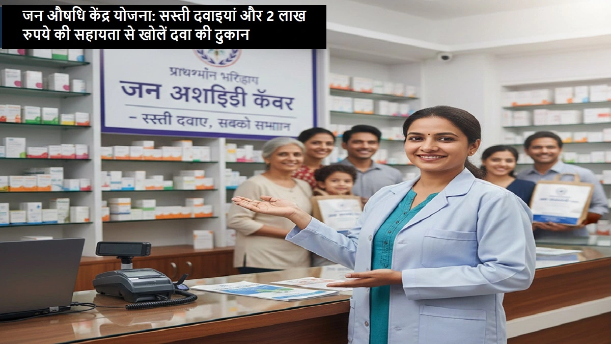 प्रधानमंत्री भारतीय जन औषधि केंद्र योजना - सस्ती दवाइयां और रोजगार के अवसर