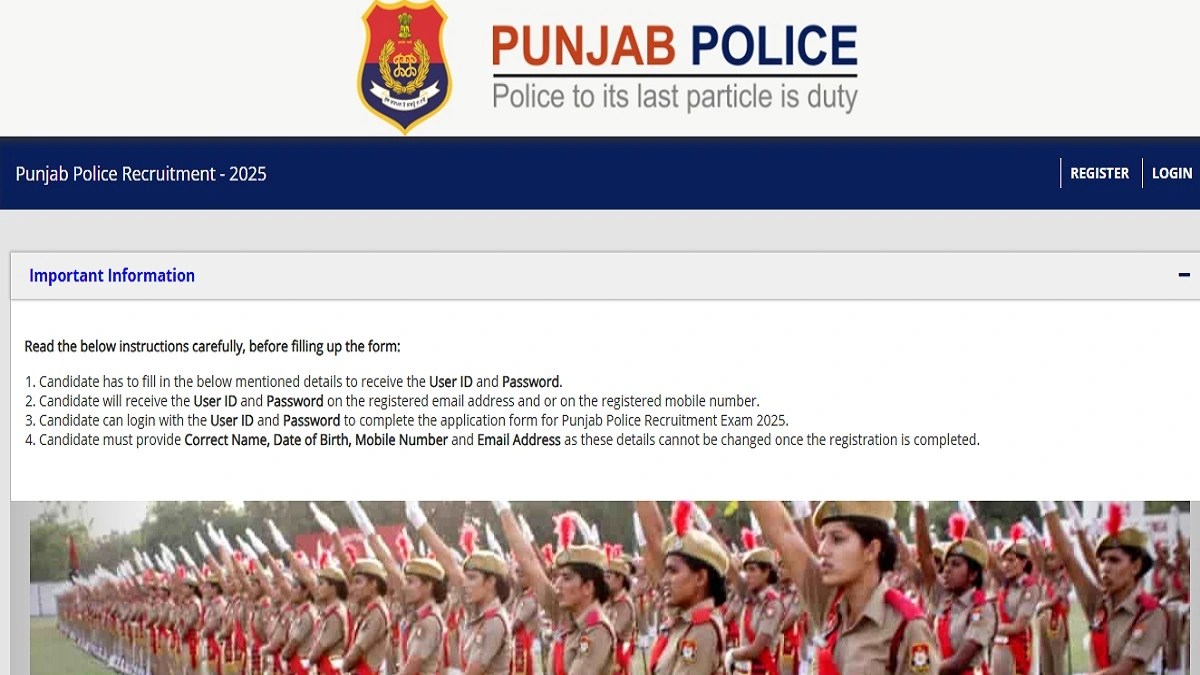 Punjab Police Constable Final Result 2025-26 Merit List Download