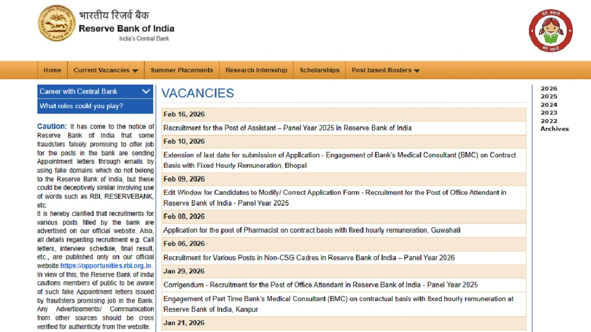 RBI Assistant Mains Syllabus 2026 detailed exam pattern and section wise topics