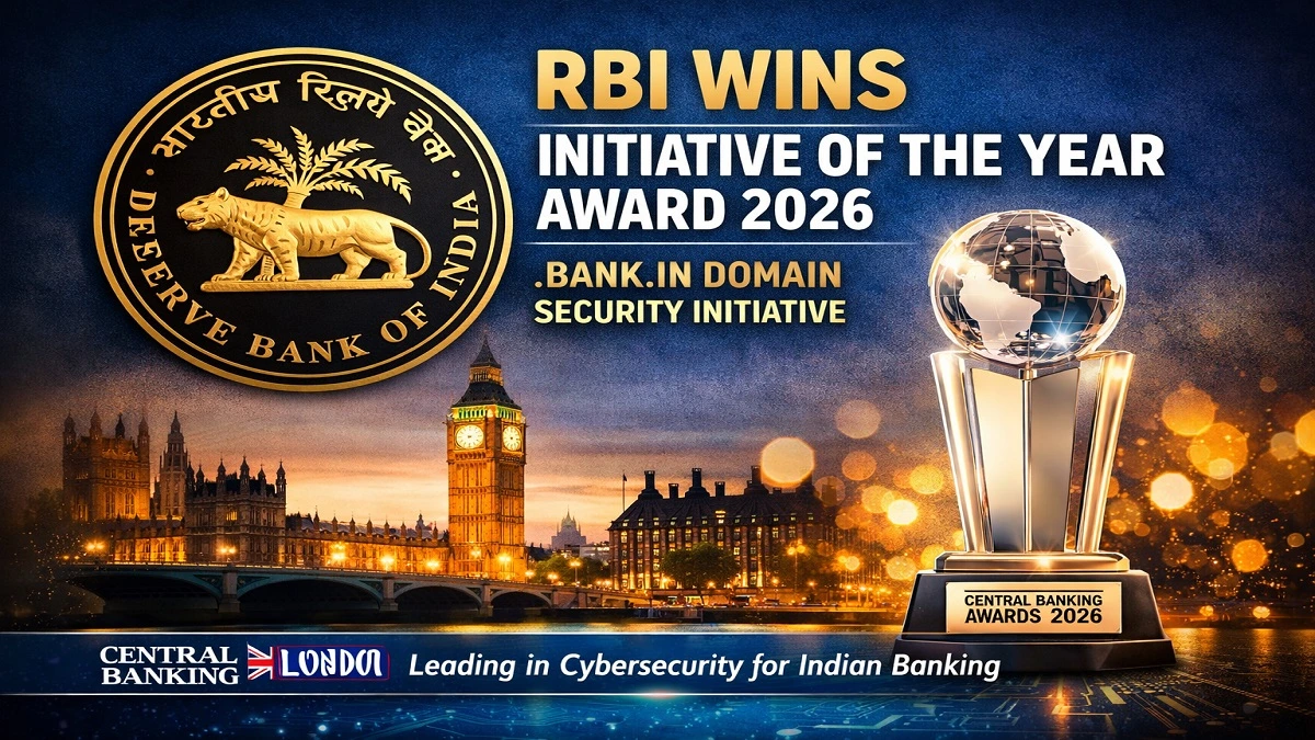 RBI wins Initiative of the Year Award 2026 for .bank.in domain cybersecurity initiative