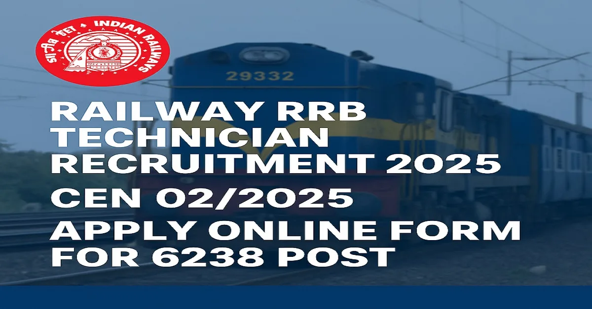 Railway RRB Technician Recruitment 2025