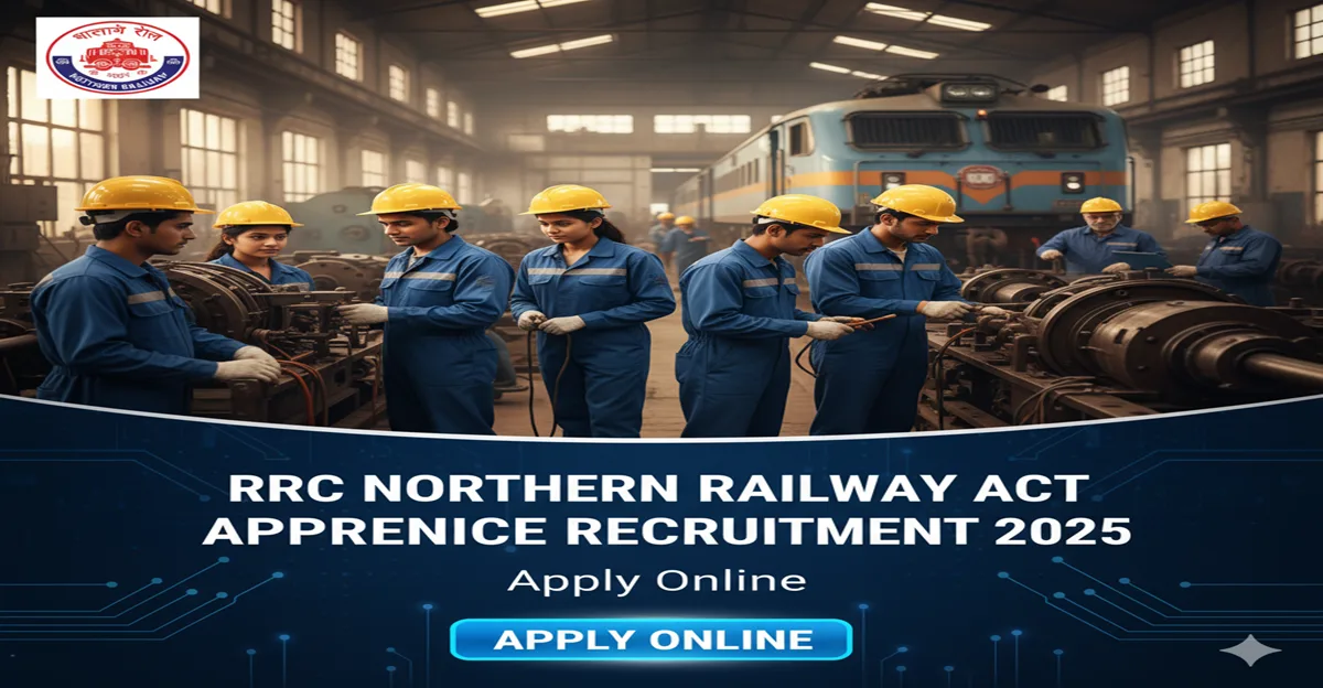 RRC NR Apprentice Recruitment 2025 – Apply Online for 4116 Posts, 10th Pass & ITI Eligible Candidates