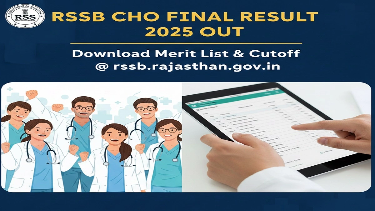RSSB VDO Result 2025 Merit List and Scorecard Download from rssb.rajasthan.gov.in