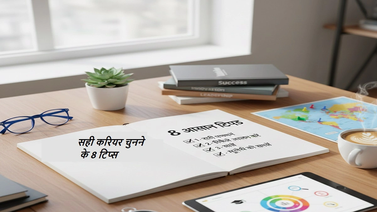 सही करियर चुनने के 8 टिप्स, करियर मार्गदर्शन