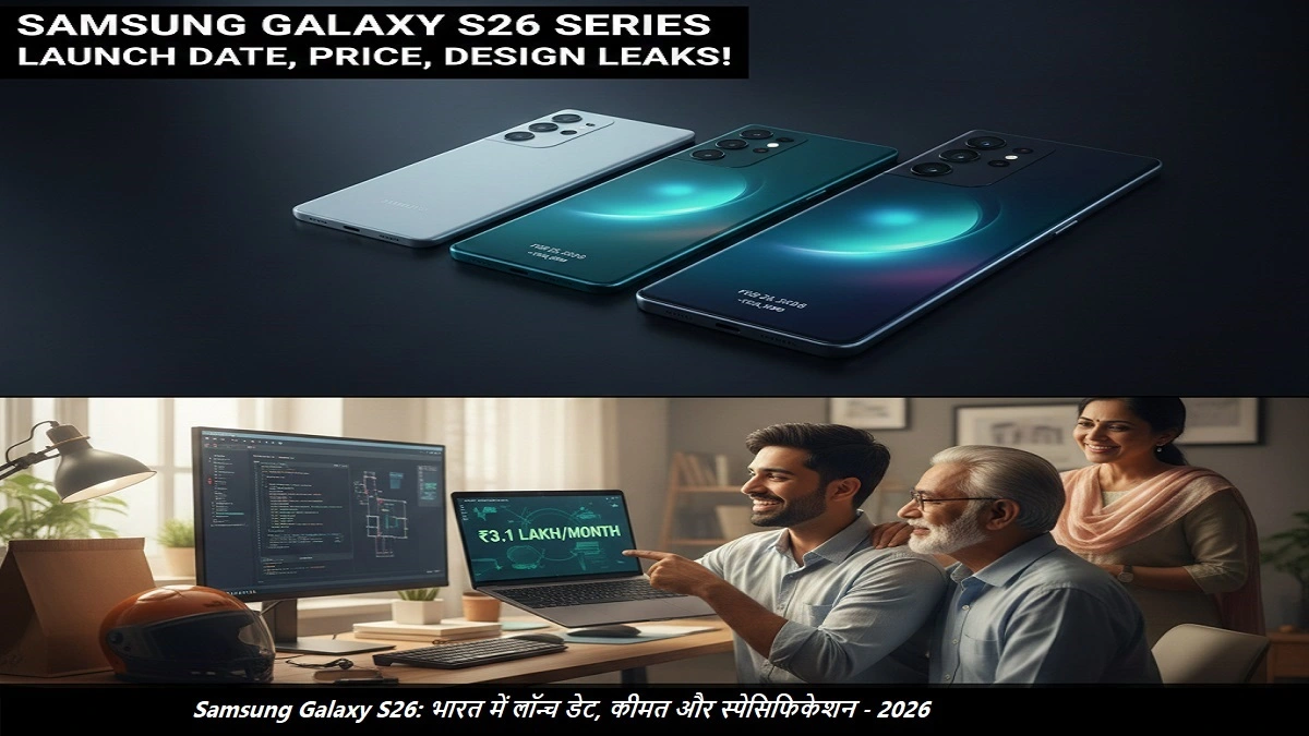 Samsung Galaxy S26 स्मार्टफोन - डिजाइन, कीमत और स्पेसिफिकेशन 2026