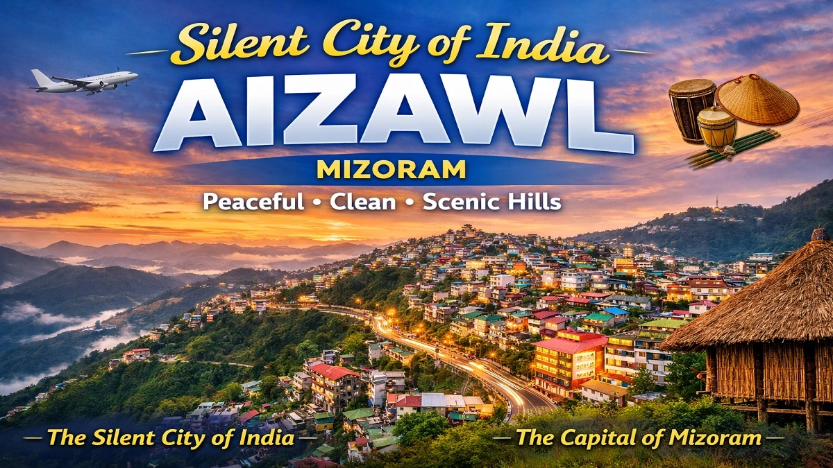 भारत का साइलेंट सिटी किसे कहा जाता है? जानिए Aizawl के बारे में रोचक तथ्य