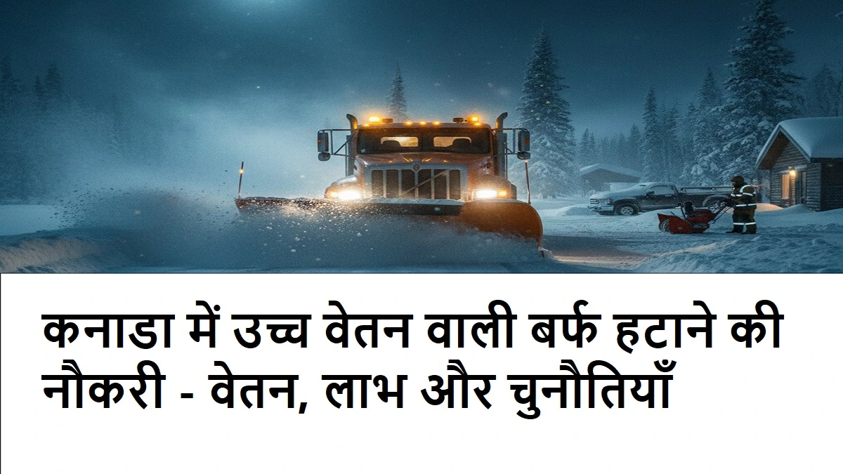 स्नो रिमूवल जॉब- वेतन, लाभ और चुनौतियाँ