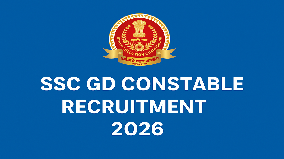SSC GD Constable Recruitment 2026 Notification