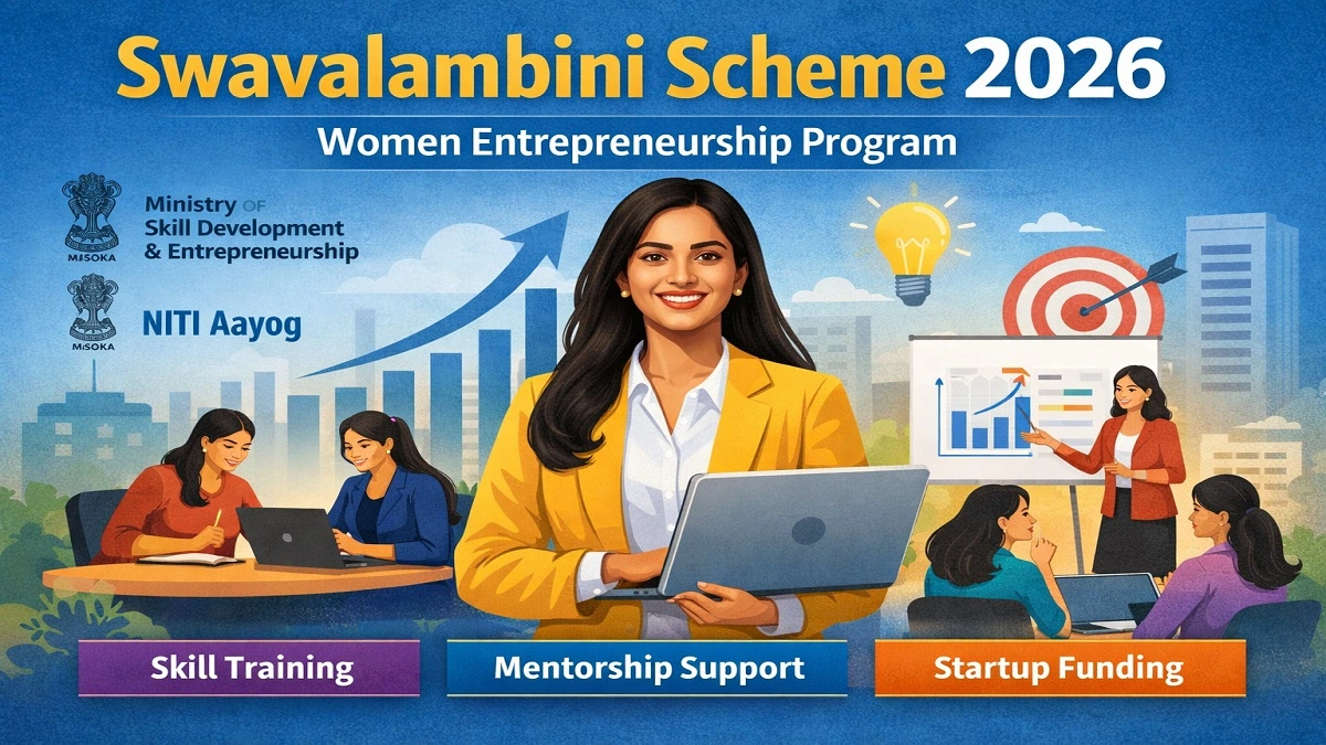 Swavalambini Scheme women entrepreneurship training program for female students launched by MSDE and NITI Aayog