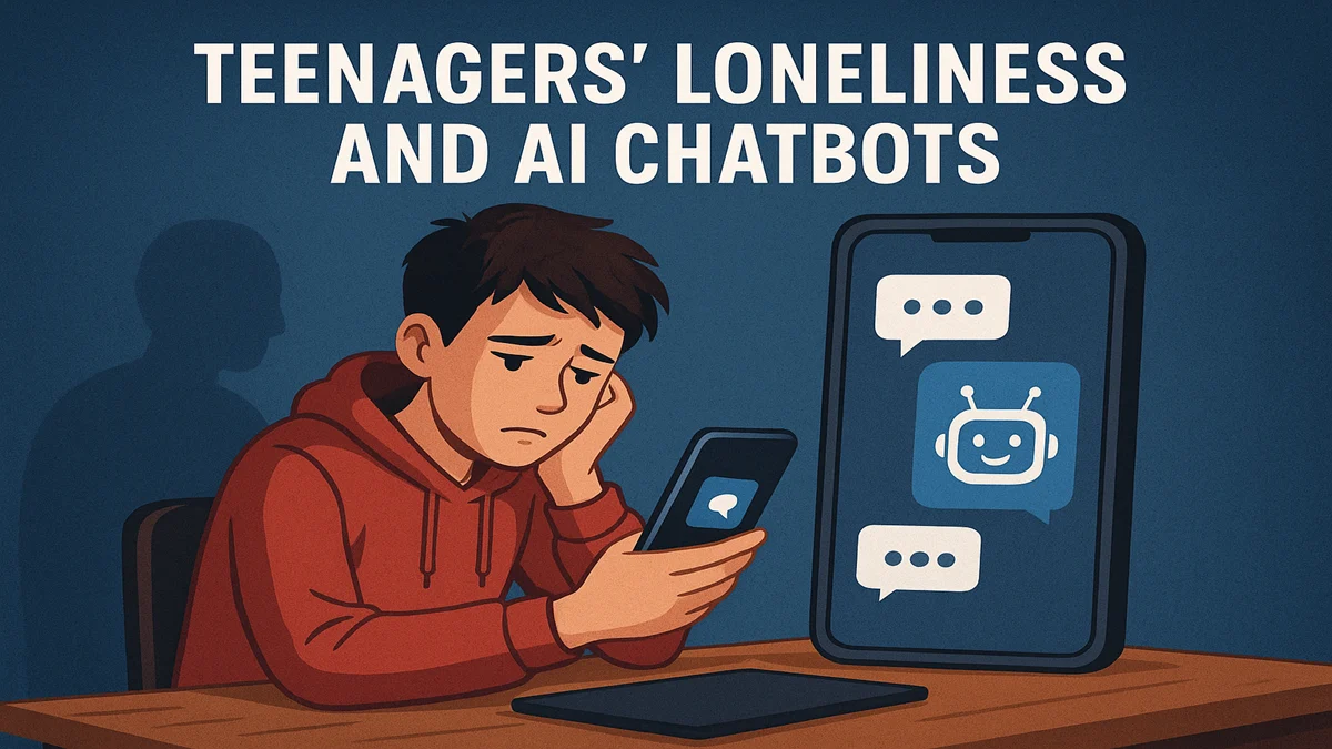 टीनएजर्स और AI चैटबॉट्स – डिजिटल दोस्त बनते AI टूल्स