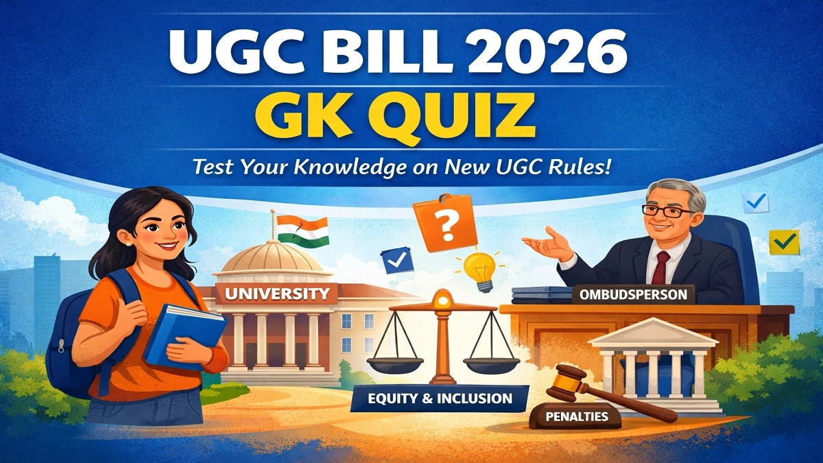 UGC Bill 2026 GK Quiz – Equity and Inclusion in Higher Education