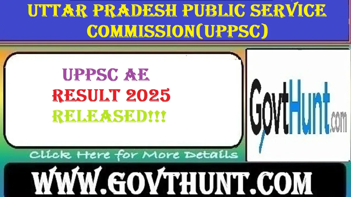 UPPSC AE Result 2025 announcement on official website screen|UPPSC Assistant Engineer Result 2025 official announcement on laptop screen|UPPSC Assistant Engineer Result 2025 official announcement on laptop screen