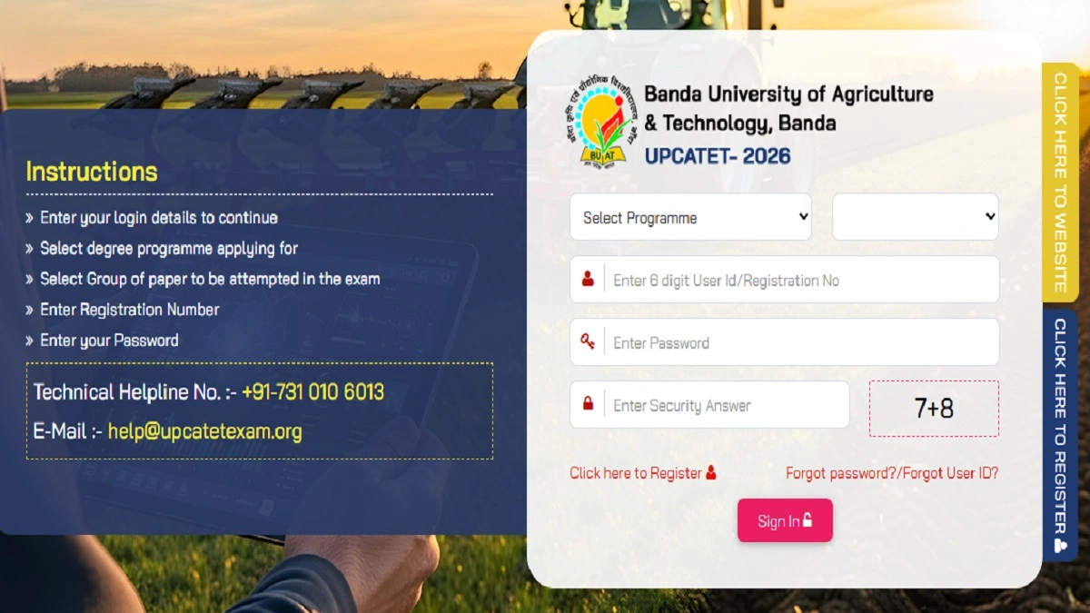 UPCATET Admissions 2026 Apply Online Form UG PG Courses