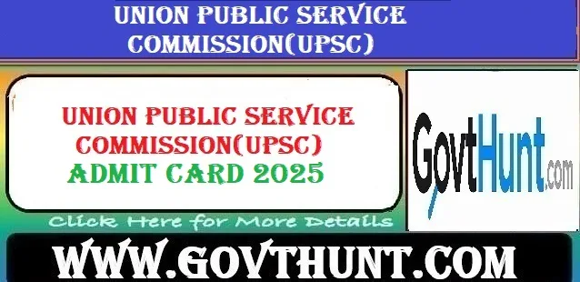 UPSC Civil Services Prelims Admit Card 2025 – Download Link Available at upsc.gov.in